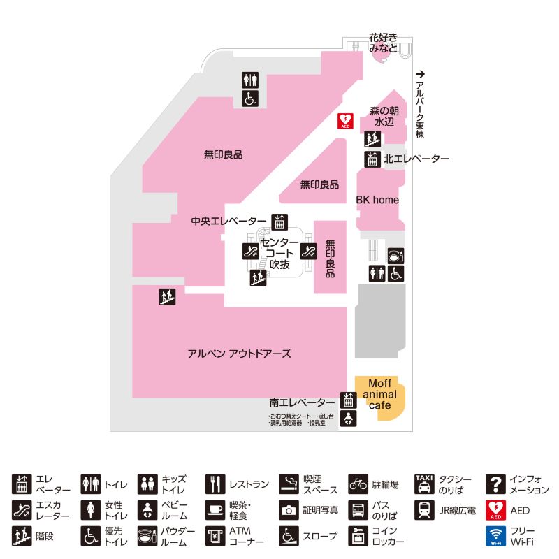 西棟2Fマップ